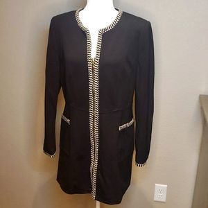 Long black jacket